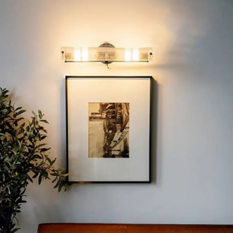 Aluminium Wall Lamp Retro Electroplating Wall Light Restaurant Living Room Bedroom Lighting Lamps Home Decoration Mood Lights