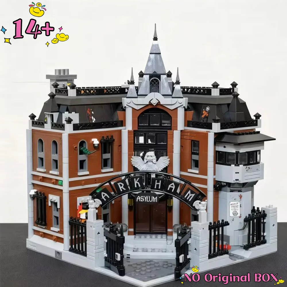 

2026 New Model Compatible Super Hero Building 2953pcs Block Bricks for Children 76300 Christmas Gifts Arkham Asylum