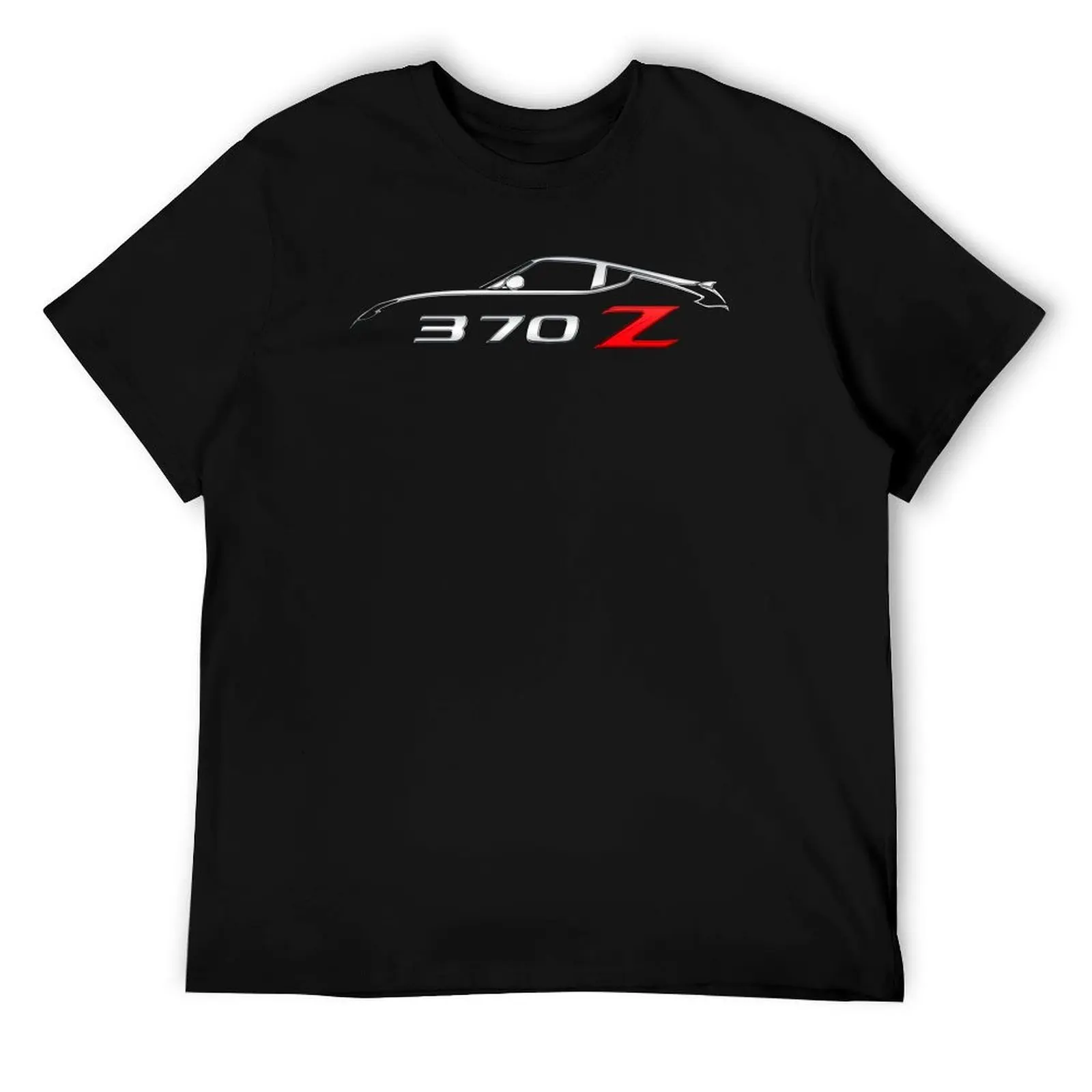 

370Z Silhouette Silver Car T-Shirt man t shirt graphic t shirt man plain T-Shirt
