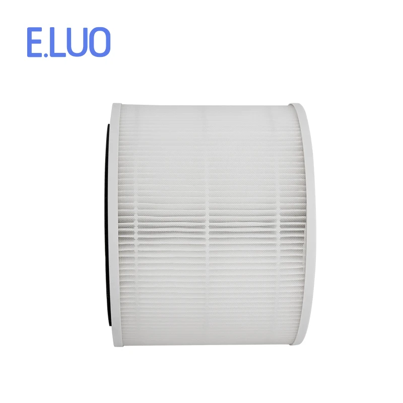 Air Purifier Filters Cylinder Filter Replacement For Levoit Core 300-RF H13 HEPA and Activated Carbon High-Efficiency Pre-Filter