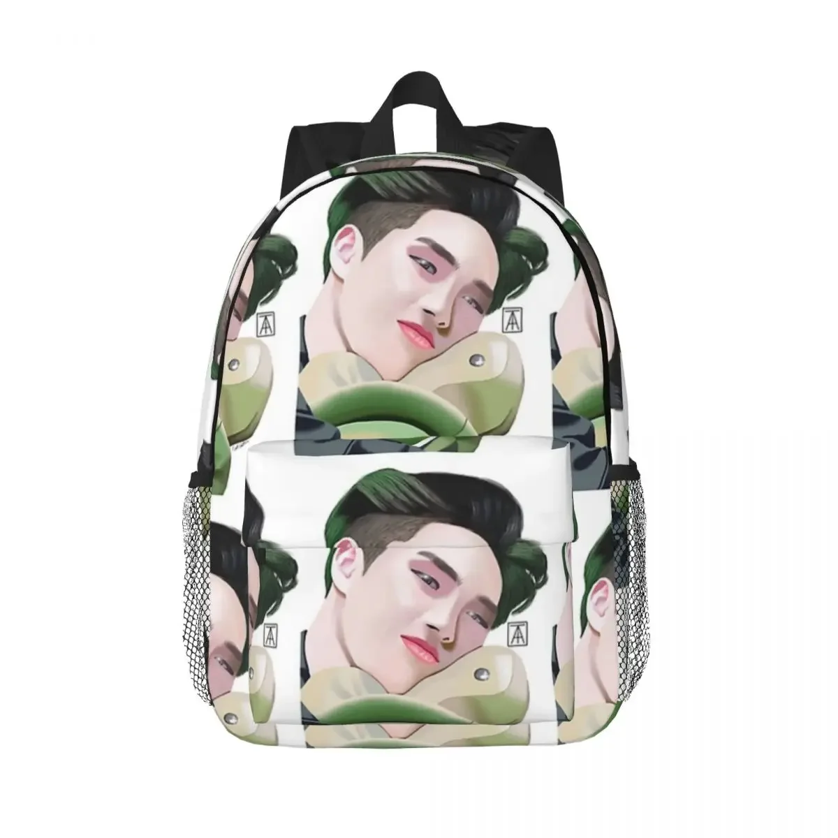 Ateez Mingi Backpacks Boys Girls Bookbag Casual Children School Bags Laptop Rucksack Shoulder Bag Large Capacity