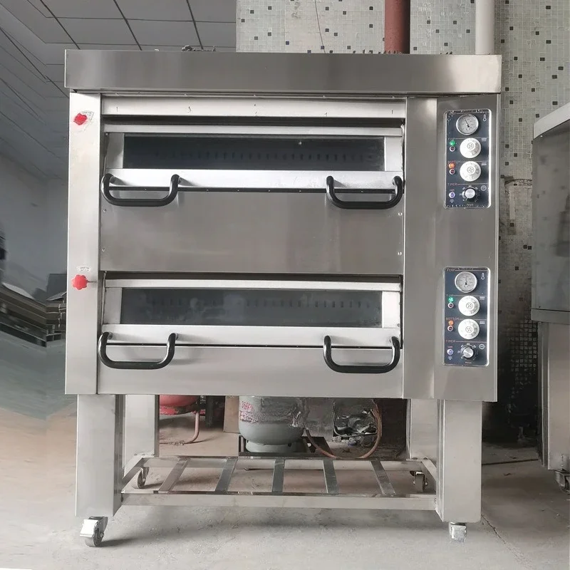 Pizza Baker Commercial Oven One Layer Double Plate Large Bread Mooncake Cake Baking