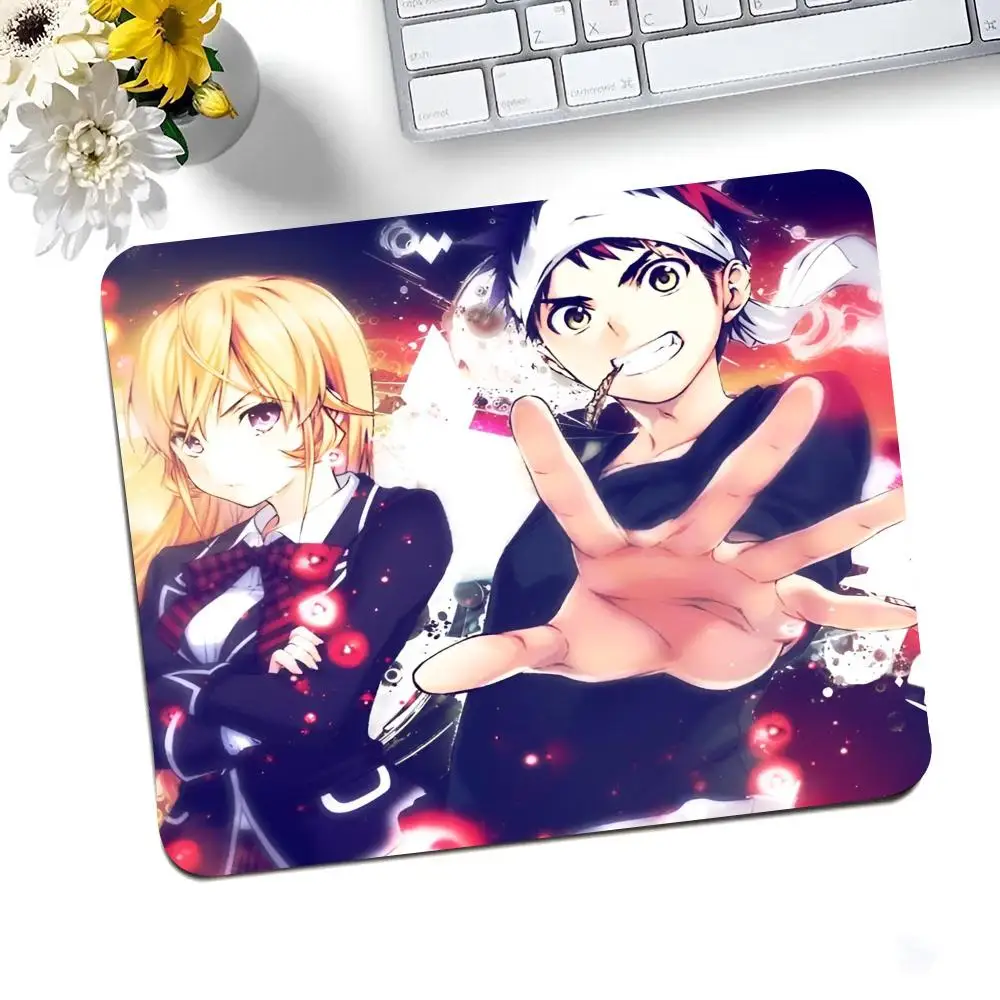 Anime Game F-Food W-Wars S-Shokugeki No Soma MINISO Mouse Pad Ultrafine Surface Gaming Accessories Keyboard Pads Rubber Desk Mat