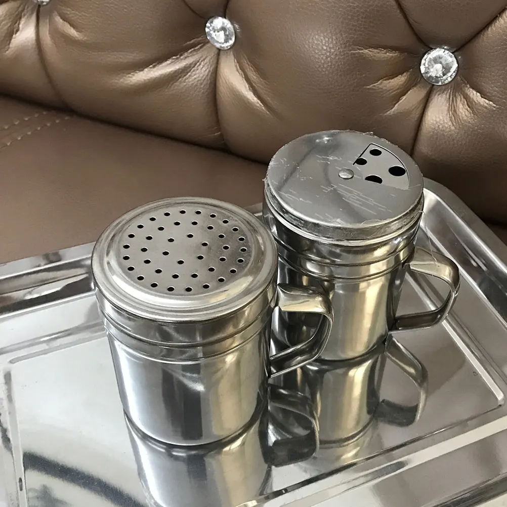 

3Pcs Kitchen Seasoning Jar Set Stainless Steel Spice Bottles Moisture Proof Condiment Storage for Home Dining Room Use