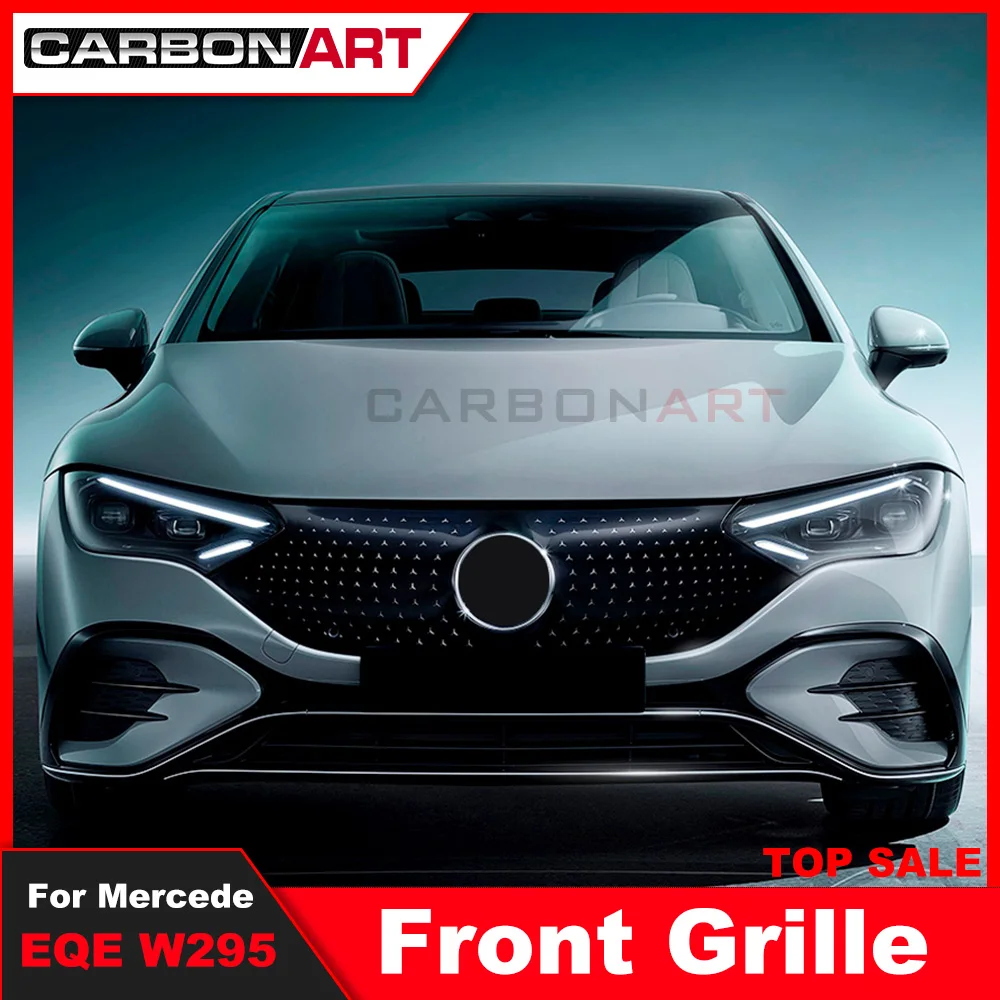 Year 2022+ Front Bumper Grille For merced eqe Class W295 GT Grille For eqe350 eqe500 4 matic Model W295 Grille