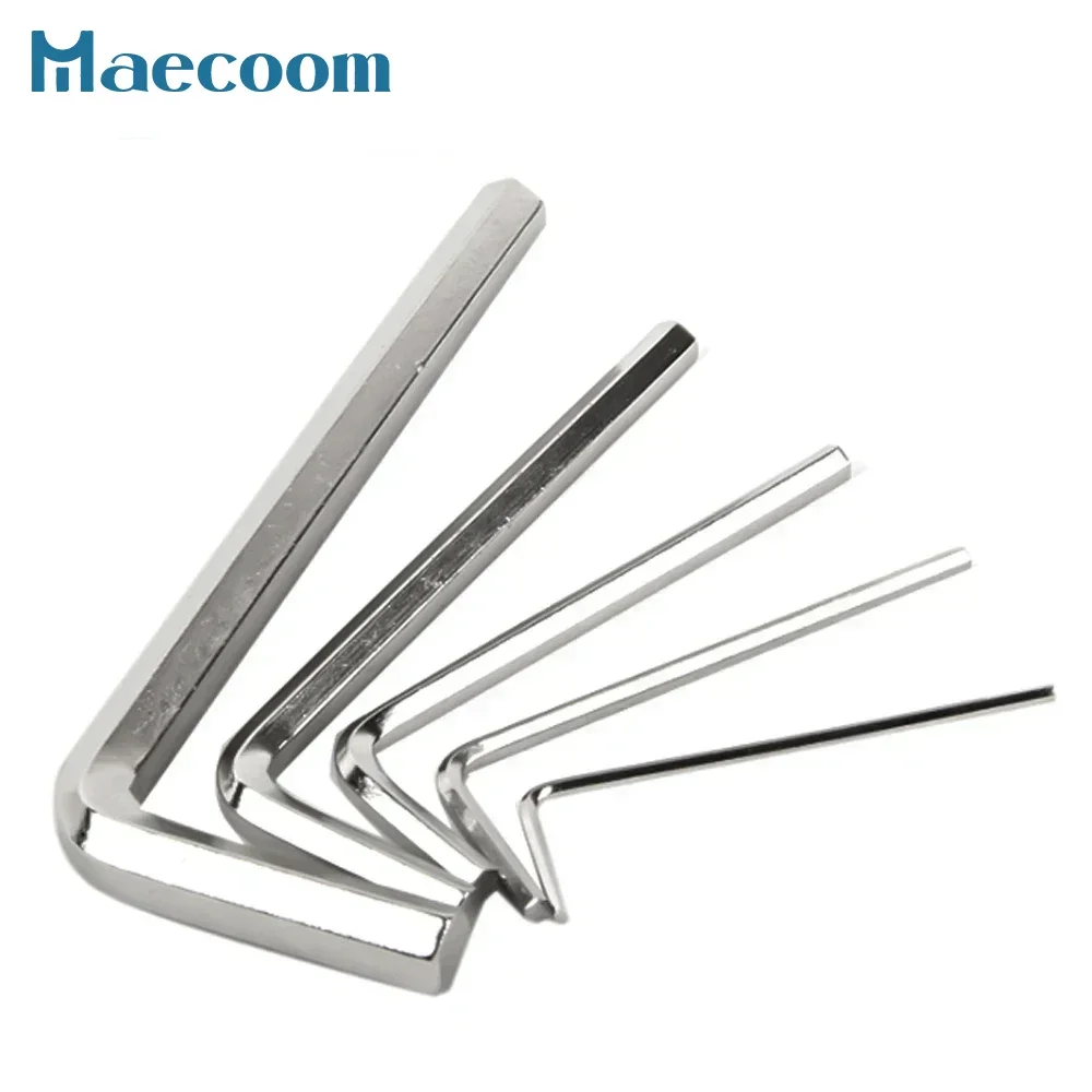

1pcs M2 M3 M4 M5 Allen Wrench Hex Key Wrench L-type tool for Allen Screw 3D Printer Parts L Wrench