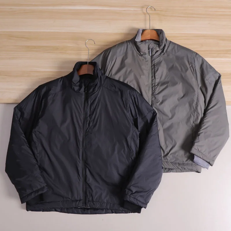 

Efficient Thermal Reflection Cotton Jaet Men's Casual Stand Collar Lightweight Autumn Winter Outerwear Faion Urban Sle