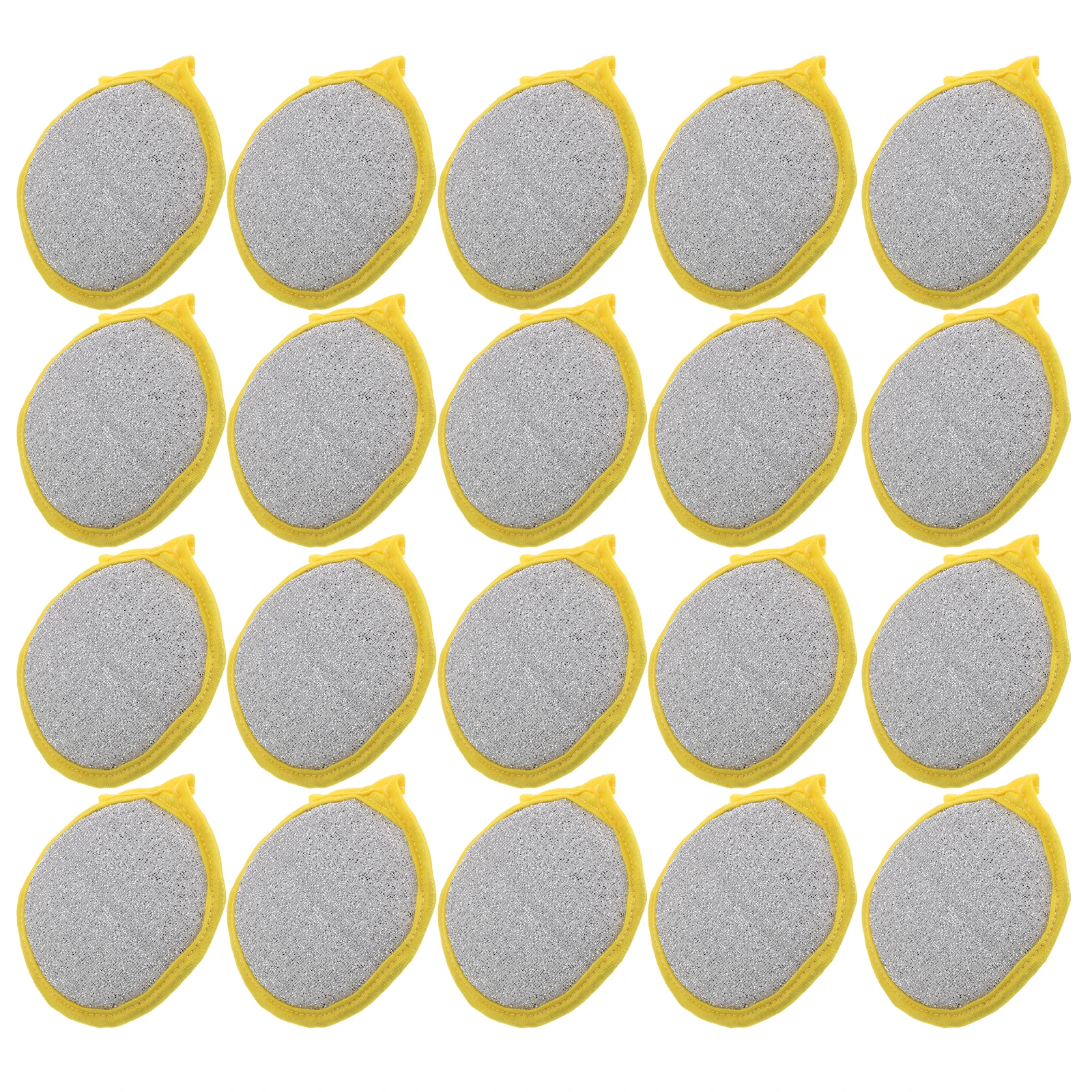 

30 Pcs Double Sided Sponge Dual Scrub Sponges Multifunction Dishwashing Scouring Pad