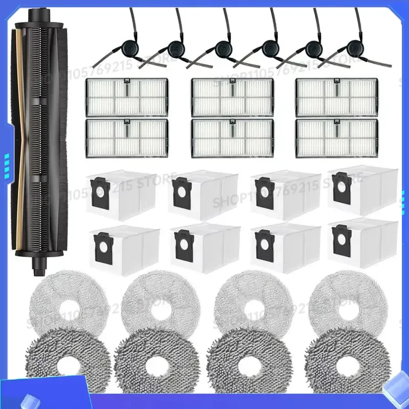 A76G Accessories for Dreame X40 Ultra Replacement Parts Mop Pads HEPA Filters Brushes