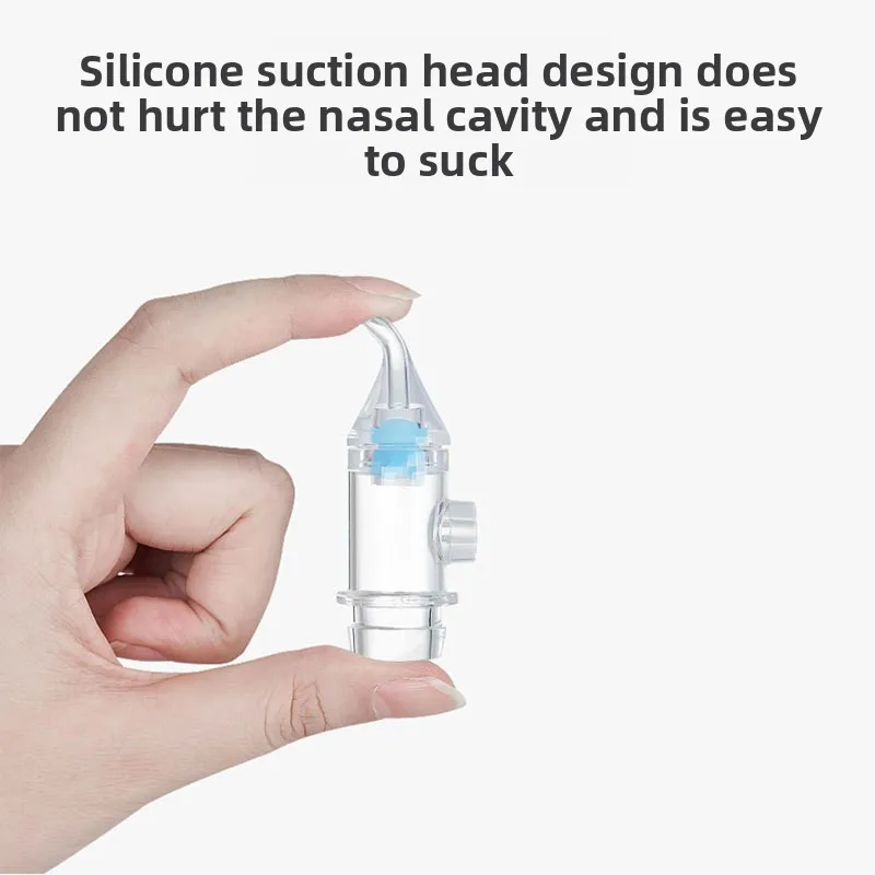 مجموعة شفاط أنف الطفل - منظف أنف يدوي مضاد للتدفق الخلفي مع ملاقط لحديثي الولادة، يخفف أنفًا محشوًا ويزيل الخنازين بلطفًا #3
