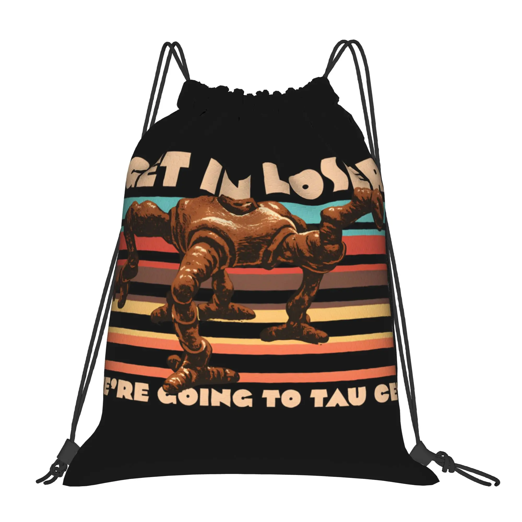 Project Hail Mary   Drawstring Bag  Outdoor Beach Men BackpacksLarge Capacity Vintage Sackpack String Bags