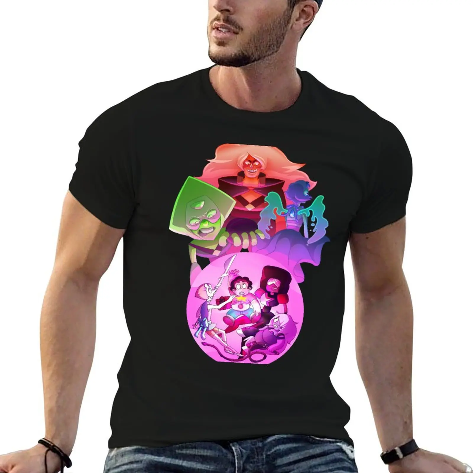 Believe in Steven T-Shirt tops tees Men's cotton t-shirt
