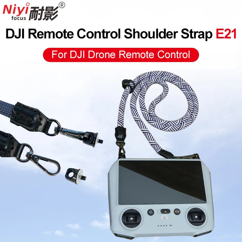 

Suitable for DJI Drone Screen Remote Control Lanyard Shoulder Strap for DJI Mavic 3 Pro Mini 2 3 4 Pro SE Avata Goggles 2 FPV