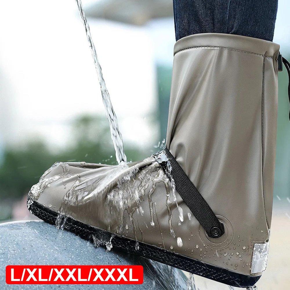 

1 пара, водонепроницаемые чехлы для обуви, размеры L/XL/XXL/XXXL