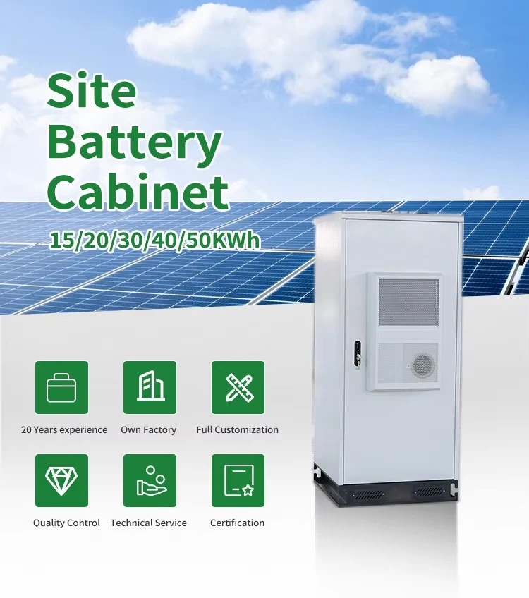 5KWh 20KWh 30KWh 40KWh 50KWh Lithium Outdoor Solar Energy Storage Battery Cabinet Inverter On-site Battery Cabinet