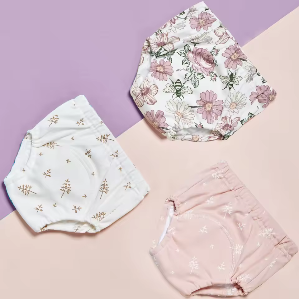 6레이어 방수 천 기저귀 디자인