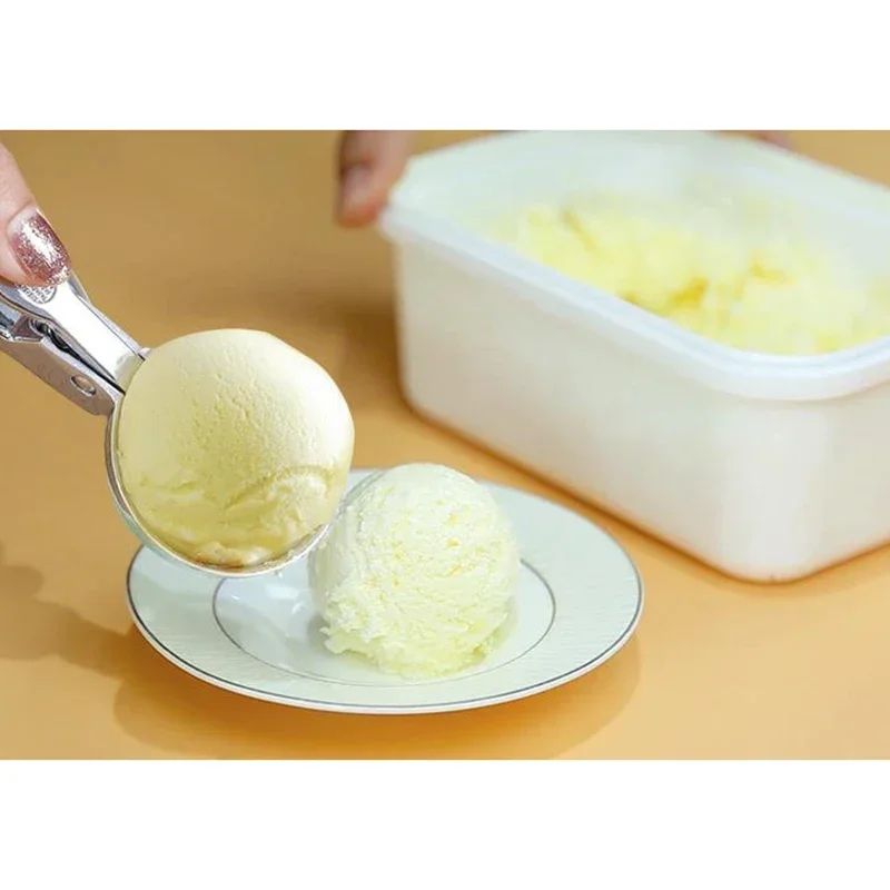

Ice Cream Scoop Stainless Steel Non-Stick Watermelon Baller Spoon Fruit Dessert Digger Watermelon Cream Ball Maker Kitchen Tools