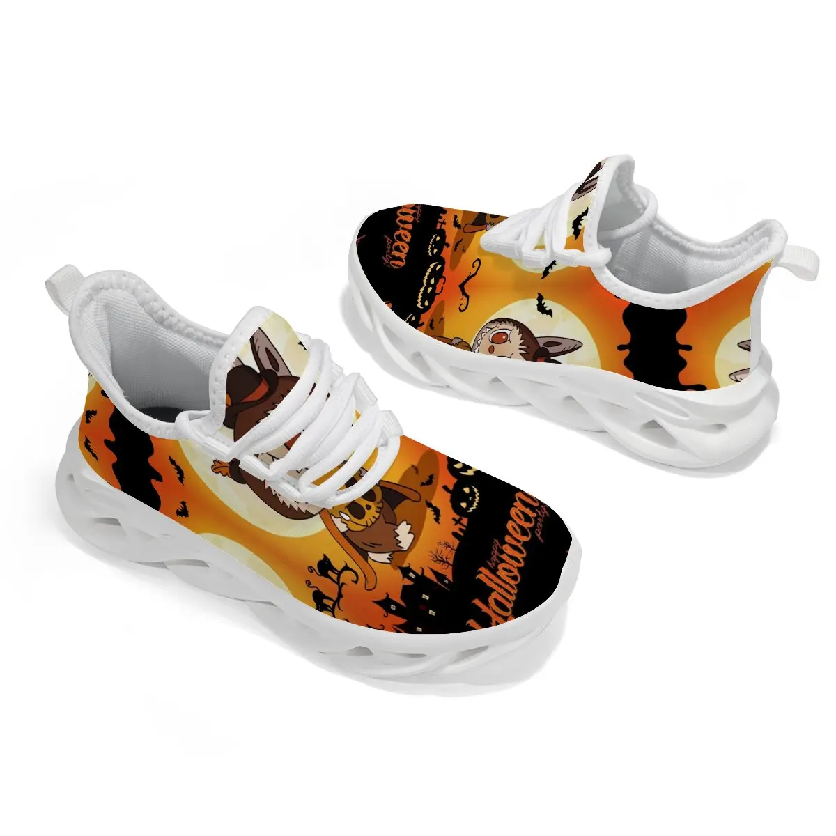 أحذية مسطحة للأطفال كاجوال بنعال ناعمة نسيج طائر للهالوين كارتون داكن ويني ذا بوه أحذية ديزني الرياضية
