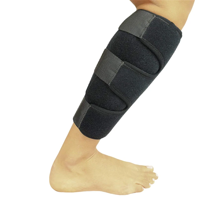 1pcs Soft Calf Brace Neoprene Calf Sleeve Shin Splint Support Lower Leg Compression Wrap Increases Circulation Muscle Swelling