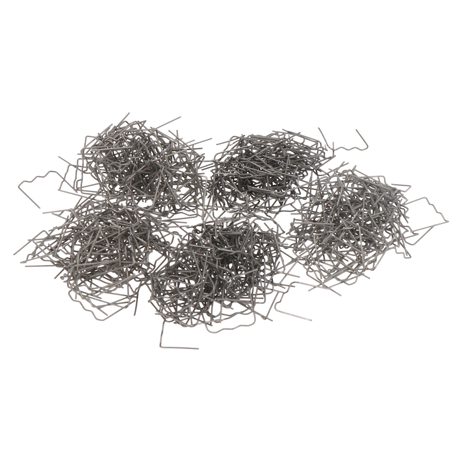 

500 Pcs Studs Wire Patches 0.8mm Silver Bumper Repair Welding Rod Car Bumper Repair Plastic Hole Metal Hot Staple Rod