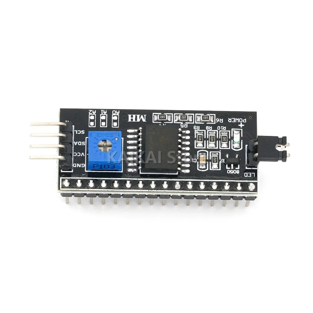 IIC I2C TWI SPI Serial Interface Board Port 1602 2004 LCD LCD1602 Adapter Plate LCD Adapter Converter Module PCF8574