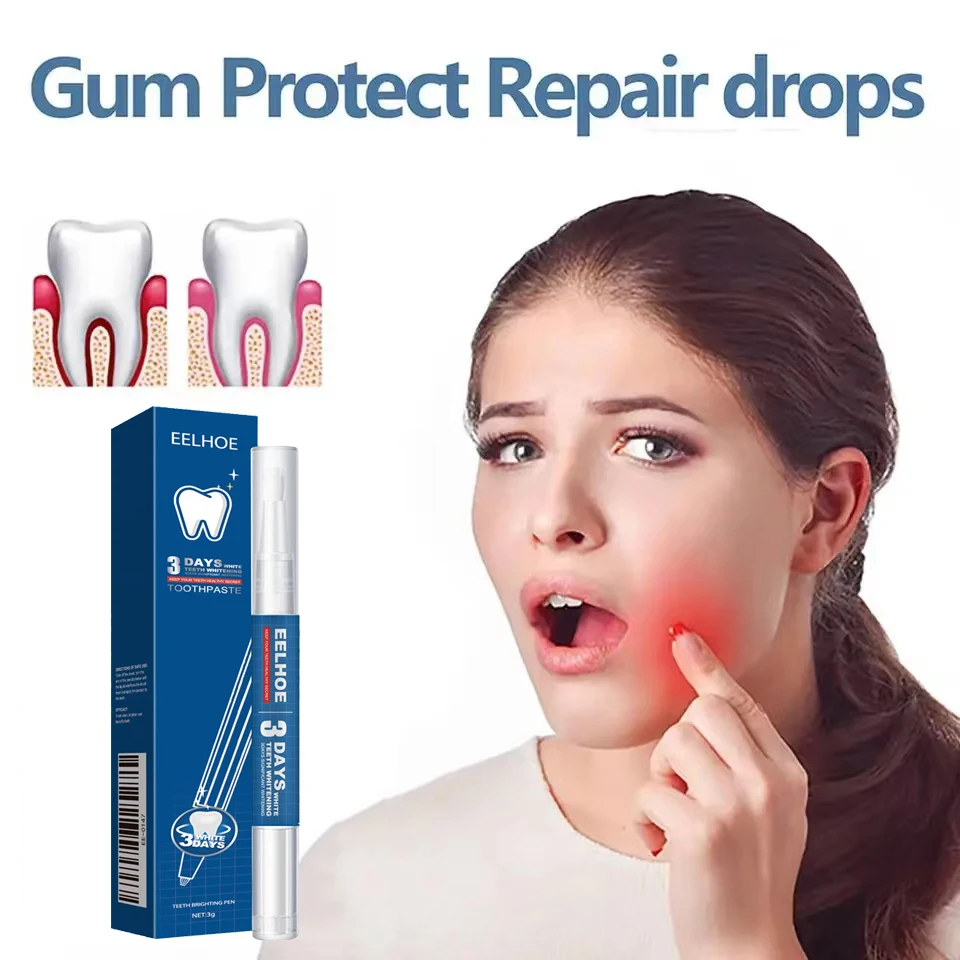 Dental Repair Gum Treatment Gel Reduces Discomfort Oral Care Gum Shield Therapy Gel Reduces Inflammation Easy to Use