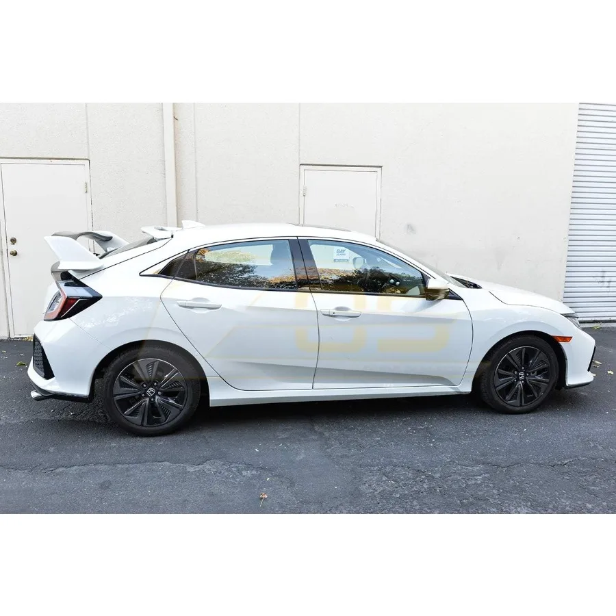 استبدال غطاء صندوق السيارة الخلفي الجناح المفسد ل 20162021 هوندا سيفيك هاتشباك FK4 FK7 JDM نوع تصميم نمط مع ABS البلاستيك Cons #5