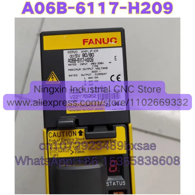 

Used A06B-6117-H209 Function Intact