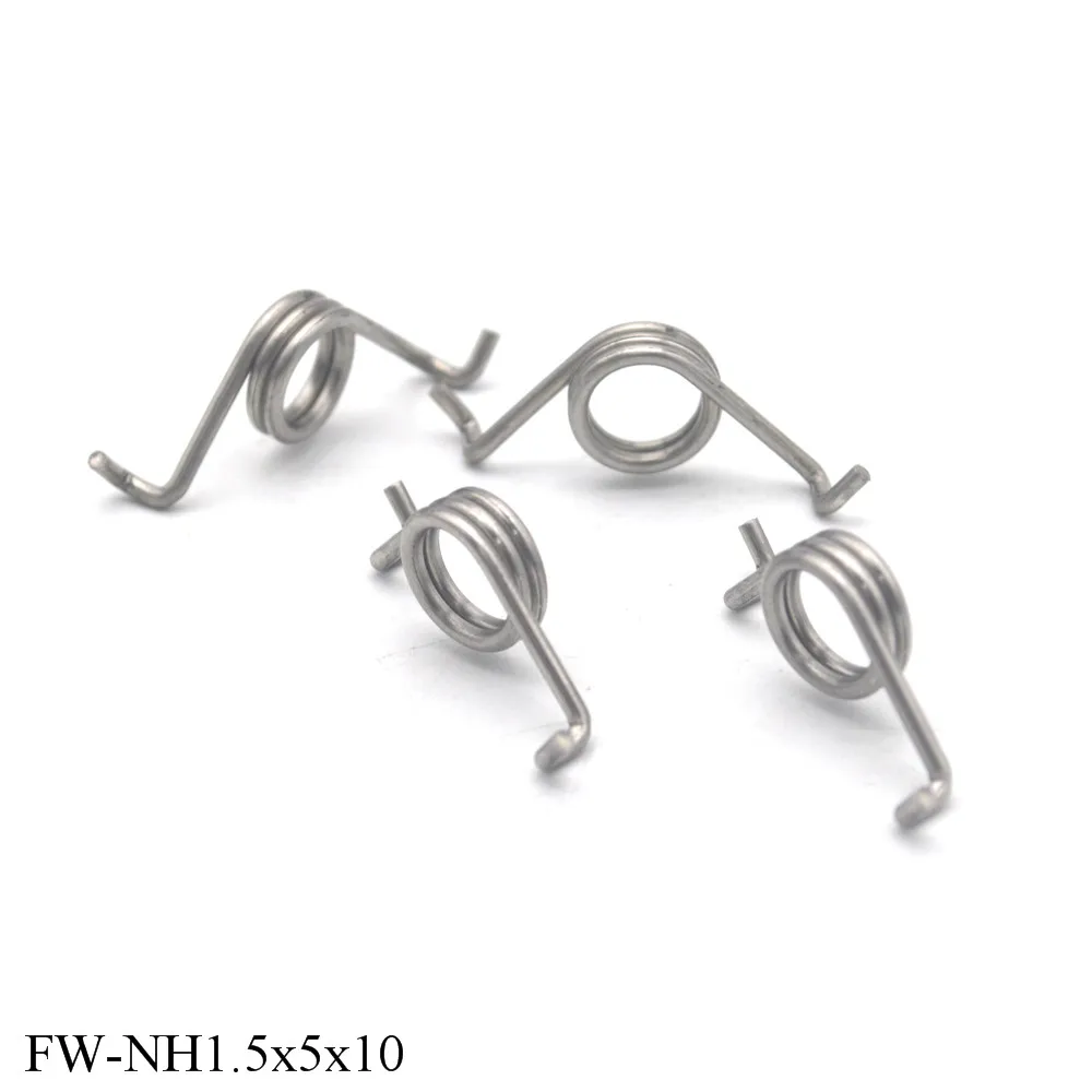 FINEWE Custom 4PCS Boot Trailer Winch Torsion Spring  wire diameter 1.5mm outer diameter: 5mm stainless steel Spring