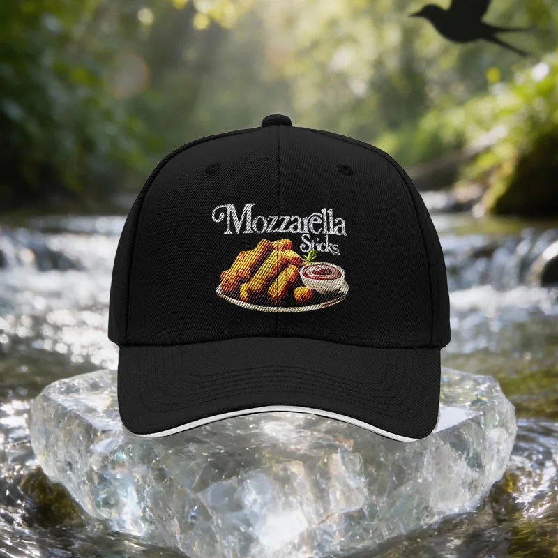 Cheese Strip Pattern Sandwich Cap, Unisex Easy Lightweight Adjustable Outdoor Sun Hat, Ideal Gift for Travel, Parties, And Birth