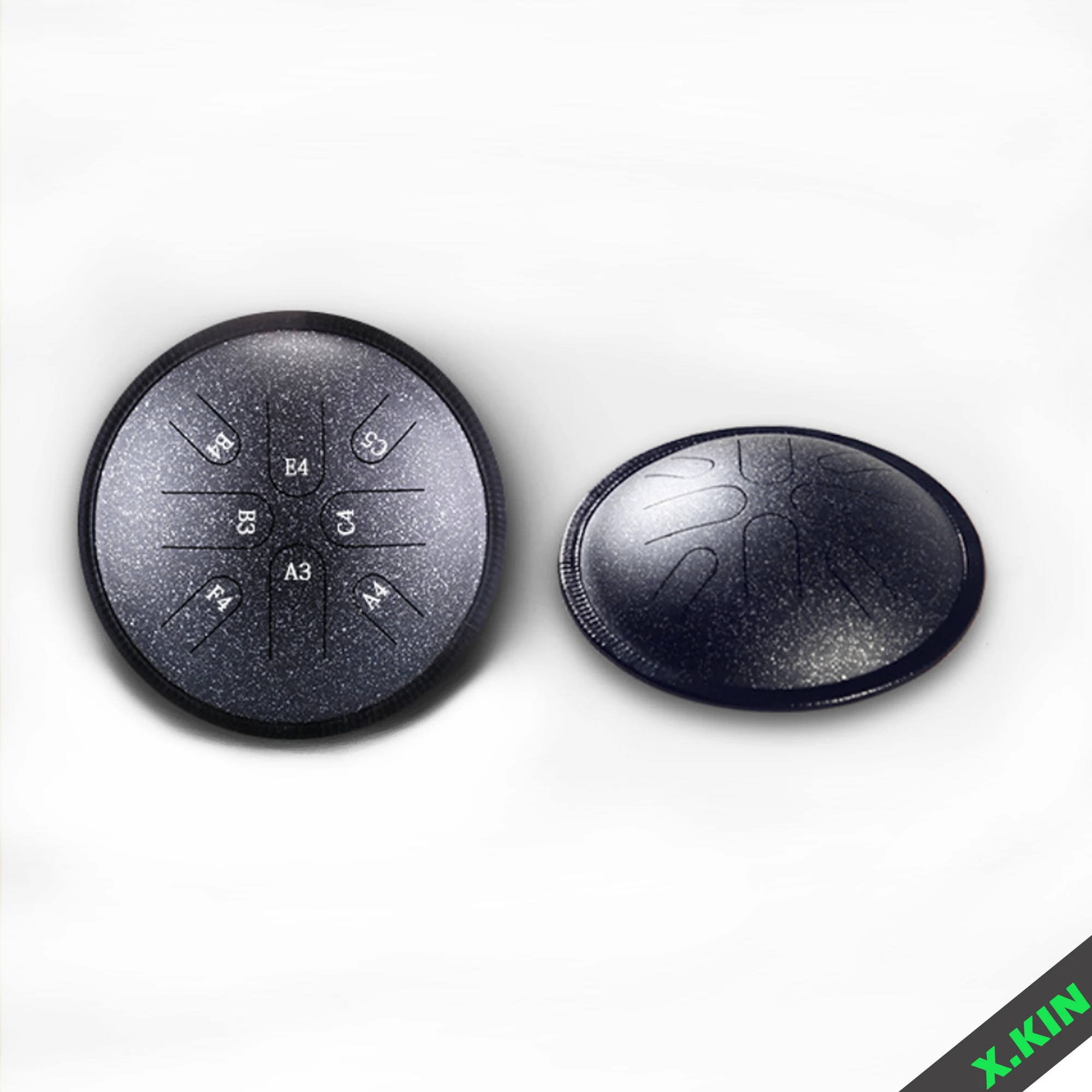 Portable Ethereal Drum, Steel Tongue Drum, Hand Disc, 8-Tone Japanese Mode, Leisure Percussion Instrument