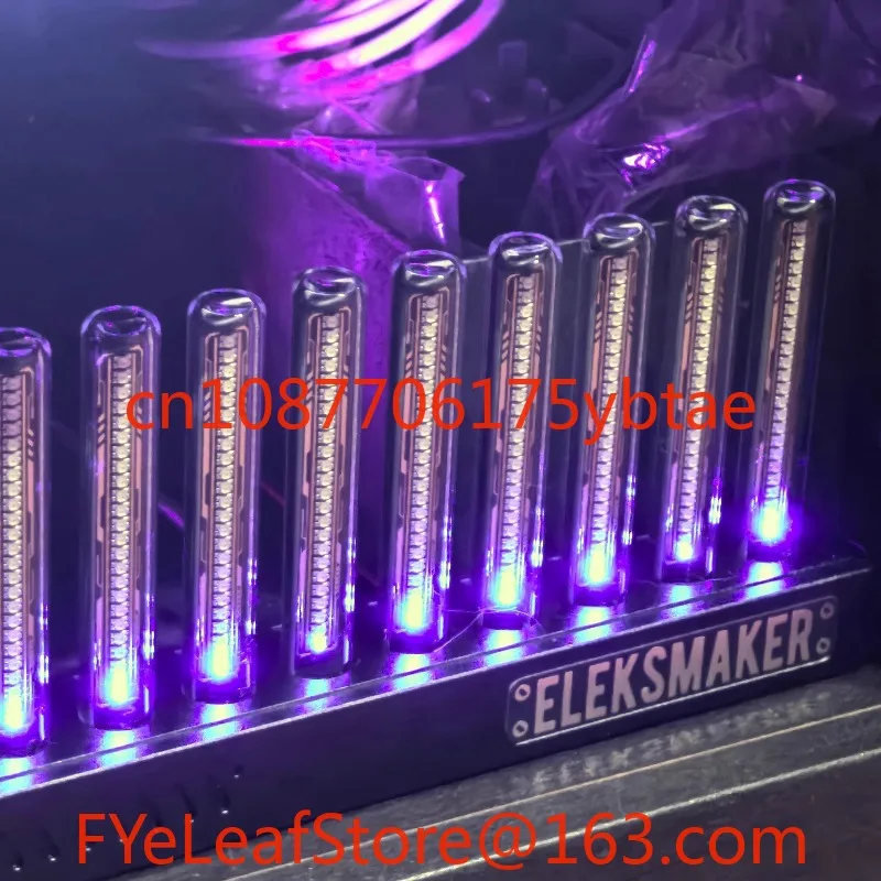 

Pick-up light T10 ambient light RGB audio rhythm spectrum quasi-flash tube table gift