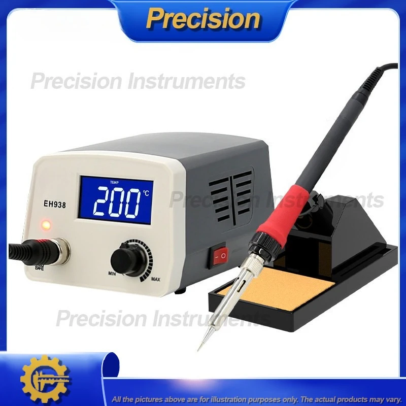 2026 TOPLIA EH938 65W التحكم الرقمي في درجة الحرارة مكافحة ساكنة محطة لحام الحديد كيت