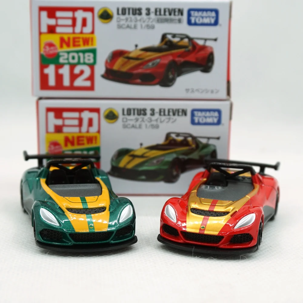 TOMY Lotus 3-Eleven Supercar Alloy Car Diecasts & Toy Vehicles Car Model Miniature Scale Model Car For Children Out Of Print