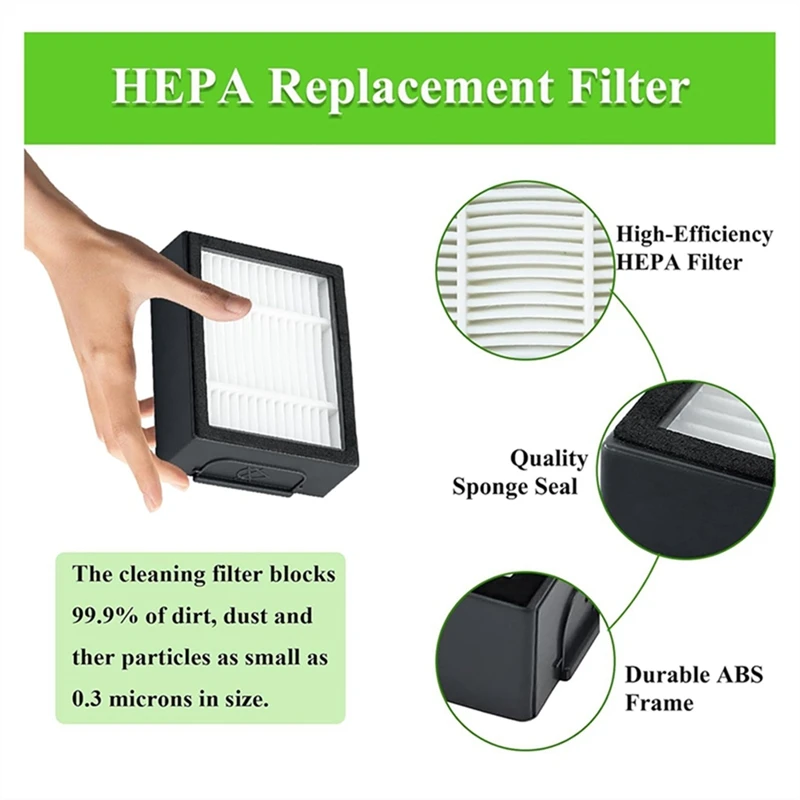 JDZD-قطع غيار لـ Irobot Roomba I7 I7 + I3 I3 + I4 I4 + I5 I5 + I6 I6 + I8 I8 + J7 E5 E6 E7 ملحقات المكنسة الروبوتية