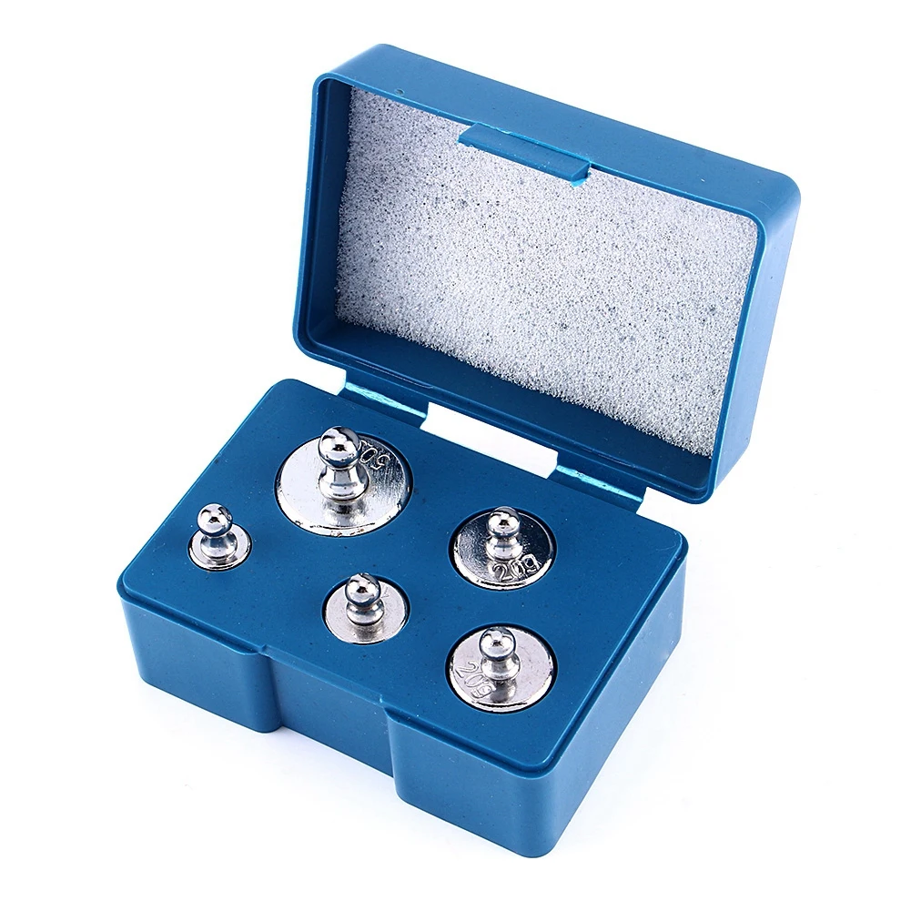 ///Set Calibration Weight Kit Jewelry 105g 205g 500g Total Weight Calibration Weights Accurate Weight Kit