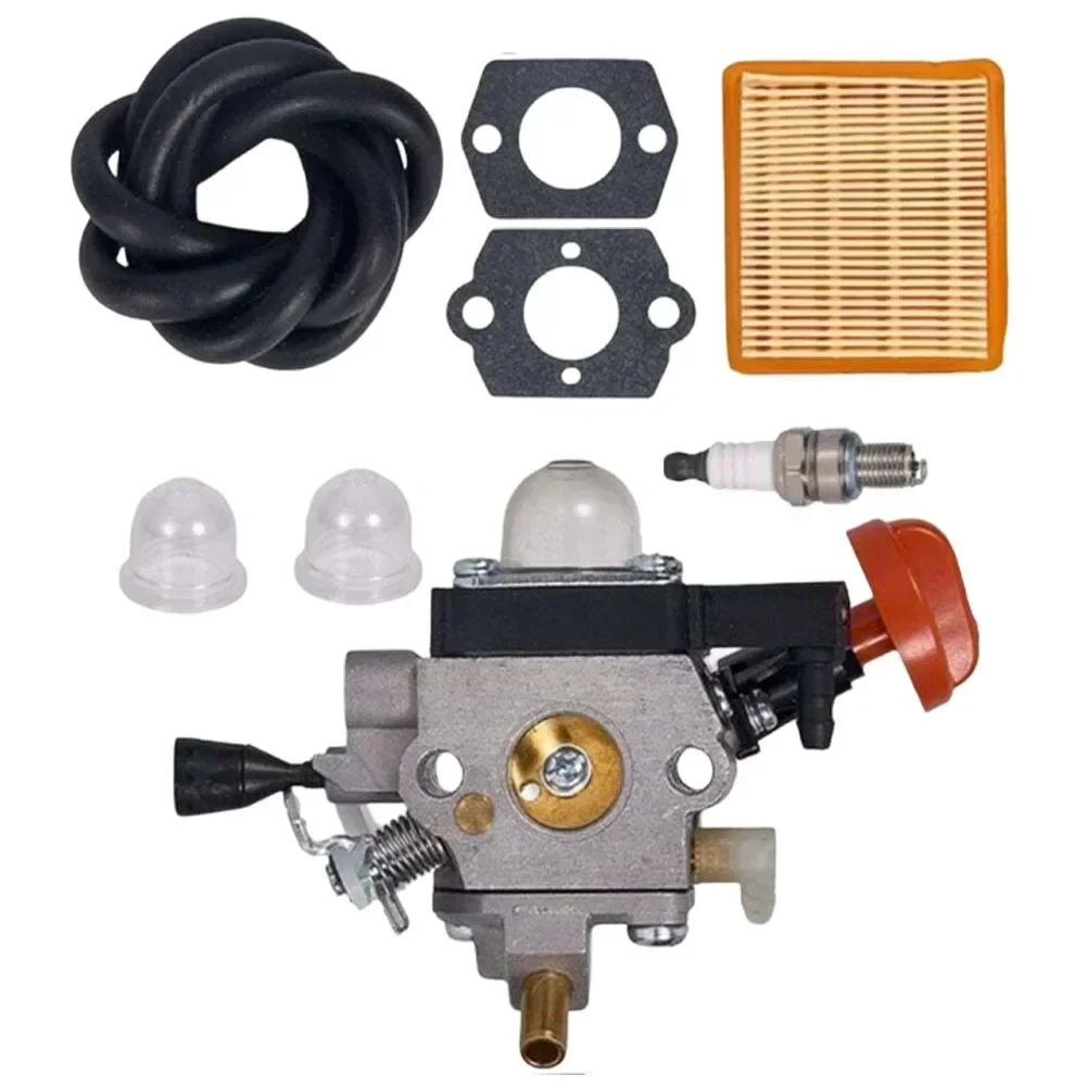 Premium Carburetor Kit For FS131R HT133 HT131 KM131R FS311 4180 120 0619 Brushcutter Trimmer Garden Power Tool Accessories