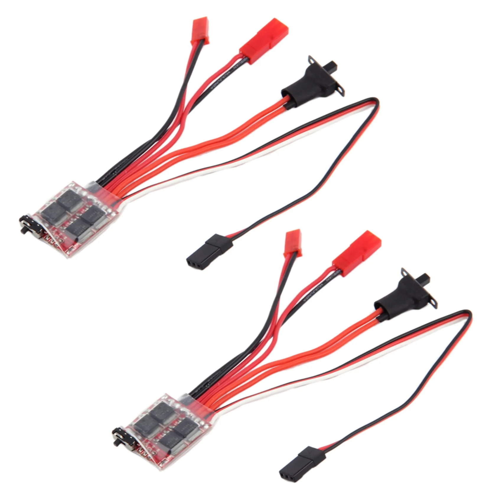 FBIL-2X RC ESC 30A 4-8V Brush Motor Speed Controller 1/16 1/18 For Climbing RC Car Ship Tank Mini 4Wd WPL Car