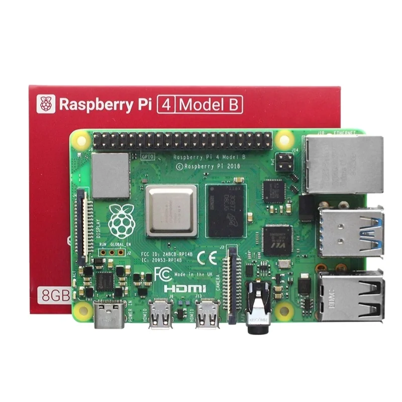 New Original Raspberry Pi 4B 1G 2G 4GB 8GB BCM2711computer Raspberry Pi 4 Complete Kit Raspberry Pi 4 ,4 g