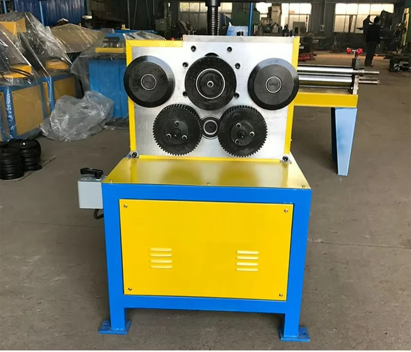 Electric Type JY50 Angle Steel Iron Sheet Roll Round Bender Machine