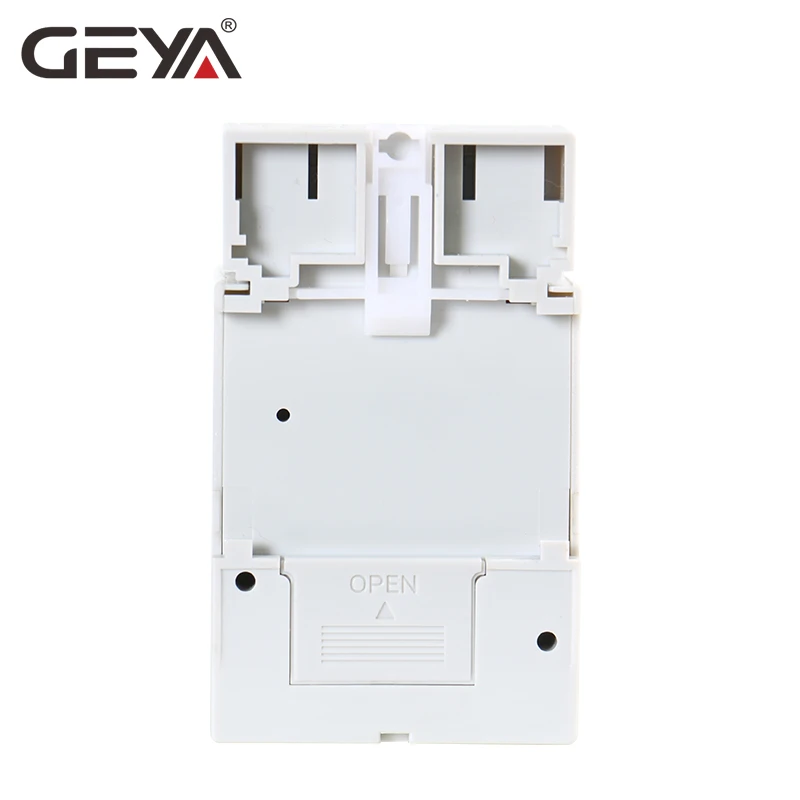 GEYA interruptor de temporizador mecánico SUL181h, 24 horas, programable, carril Din, tiempo con batería 110V-240V