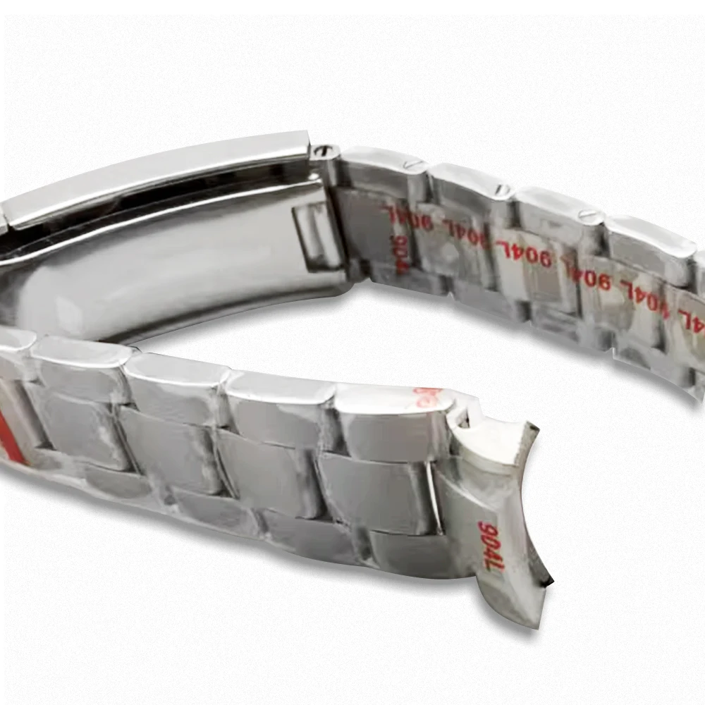 20 мм Высокое качество, полностью твердая нержавеющая сталь 316L, плоский интерфейс, ремешок для часов, браслет с инструментами, спортивный ремешок