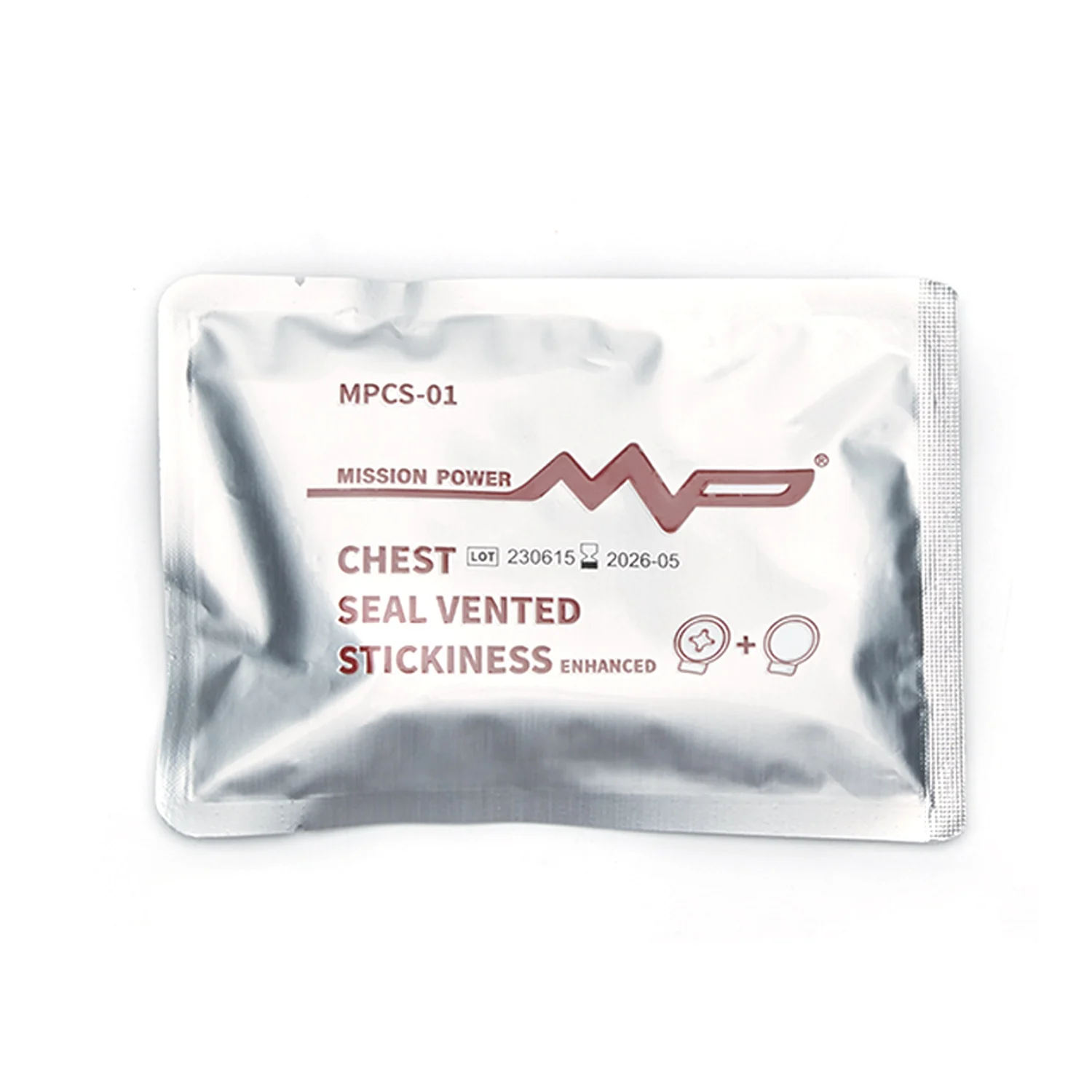 Tactical First Aid Kit Chest Seal Vent for Emergency First Aid and Trauma Combat Survival Ifak Medical Kit