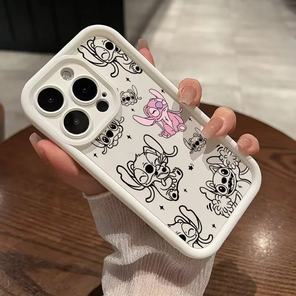 Popolare Cute Stitchs Cassa Del Telefono per Samsung Galaxy A16 A06 A35 A55 A25 A05s A15 A54 A34 A36 A24 A14 A05 4G 5G Morbido TPU Della Copertura
