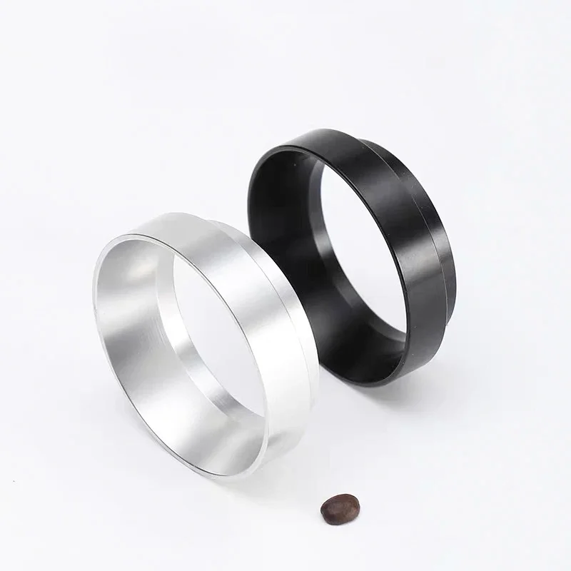 

Coffee Dosing Ring Magnetic 51MM 53MM 58MM Aluminum Espresso Dosing Funnel Coffee Anti-fly Powder Catcher Ring for Portafilter