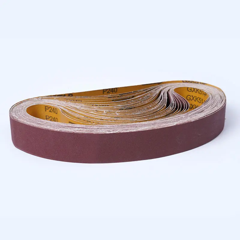 10PC 760x40mm Sanding Belts, 30 Aluminum Oxide Sanding Belt, 40-1000 Grits Abrasive Belts for Woodworking Metal Polishing