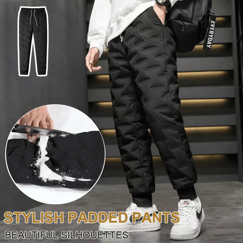 

Men's down with added