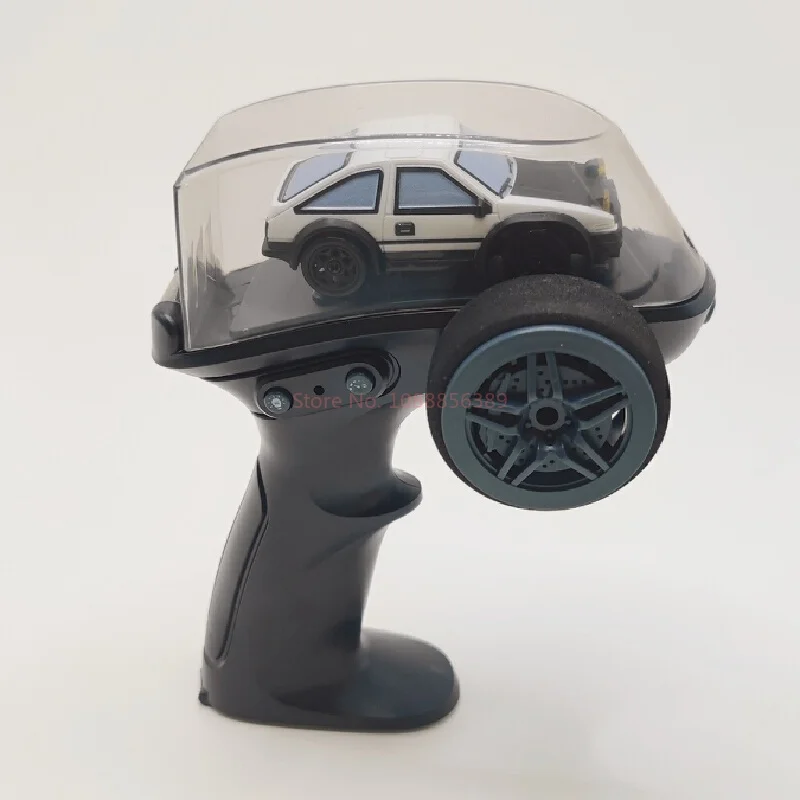Miniaturowy zdalnie sterowany model samochodu AE86 do driftu, zabawka dla dzieci, symulacja wyścigów, gra na biurko, zabawka edukacyjna.