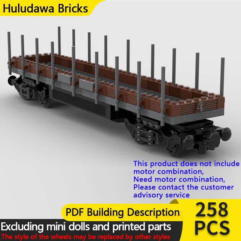 

Модель городской автомобиль MOC, строительные кирпичи, железная дорога, грузовой поезд, модульная технология, детские праздничные подарки, сборные игрушки, костюм