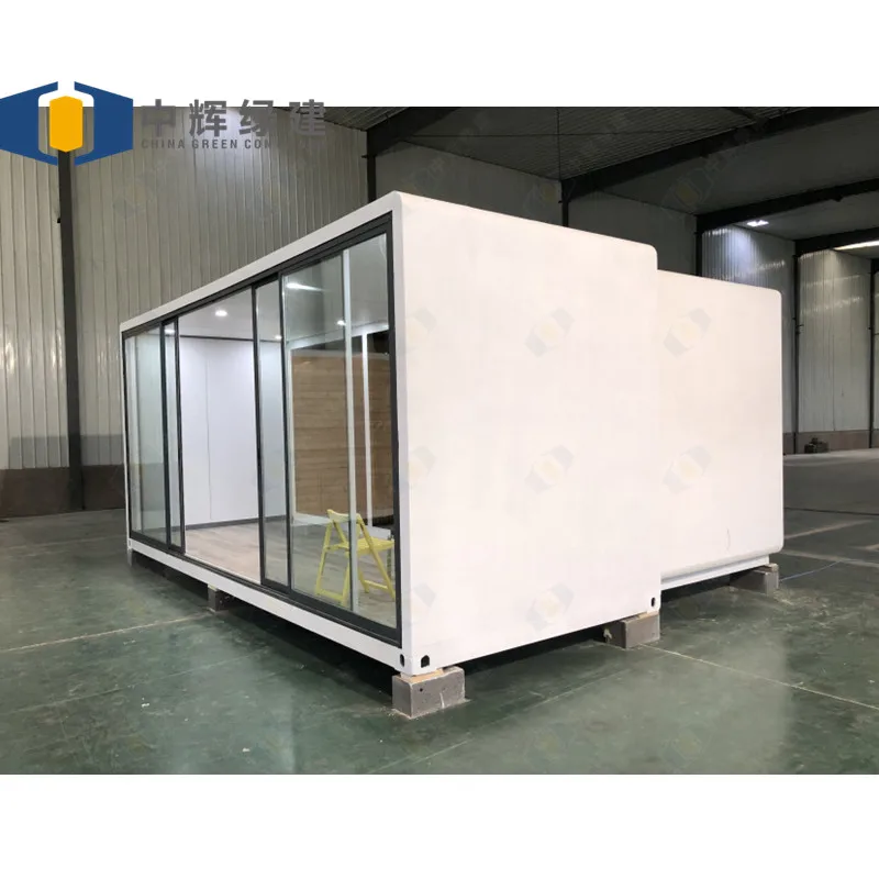 

CGCH 20ft 40ft Modern Modular Shipping Prefab Container Pod Shaped Movable Container Cabin House Office Portable Home